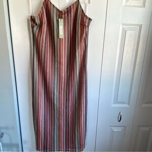 NWT Women’s 12 Sam Edelman Striped Maxi Dress - Multicolor